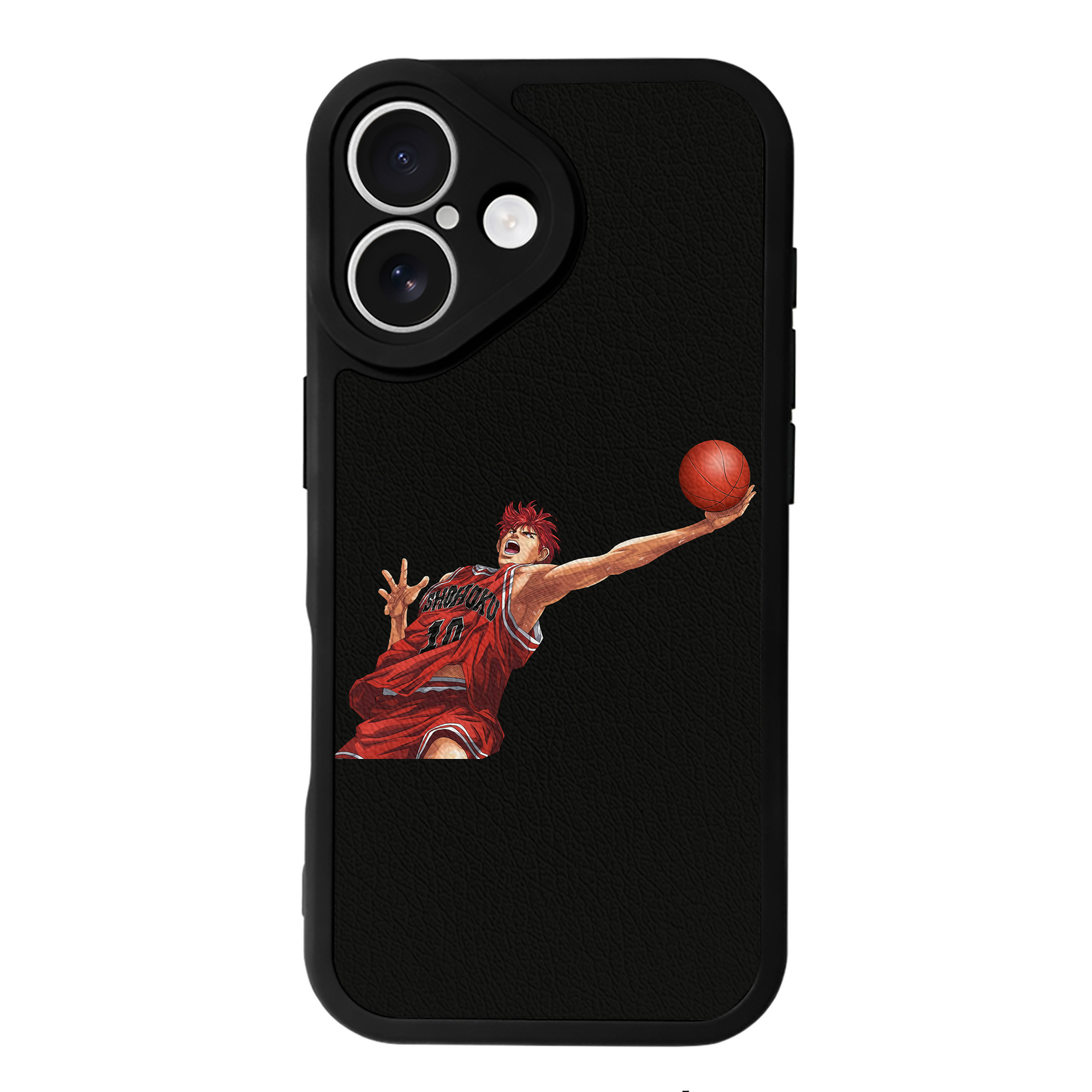 （画像用） SLAM DUNK／スラムダンク 【iPhone 16シリーズ対応】シリコンスマホケース（レザー調） 材質：シリコン